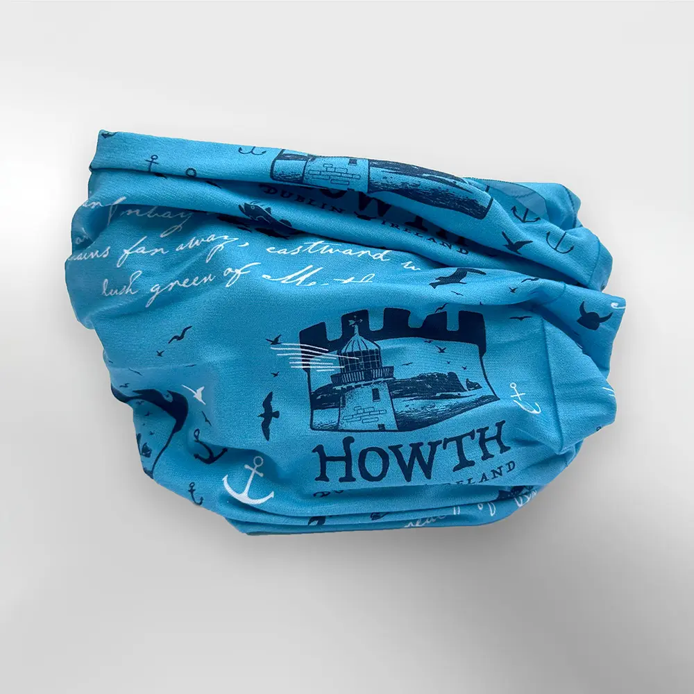 Howth Original BUFF Blue Neck Scarf
