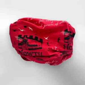 Howth Original BUFF Red Neck scarf.