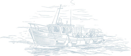 Drawing of Irelands Eye Ferry