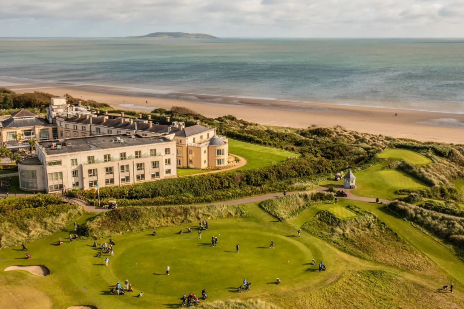Aerial View of Portmarnock Hotel & Golf Links